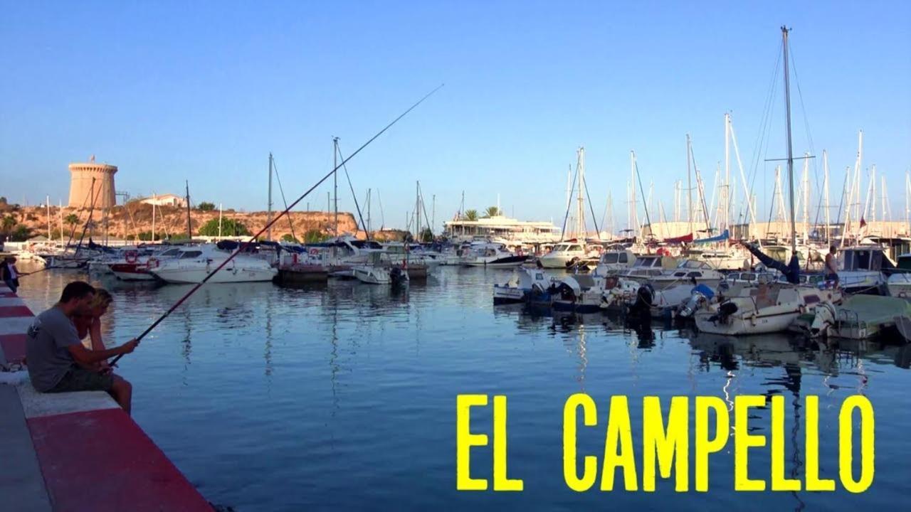 "Campello Beachside Duplex, Coastal Escape, Only 50 Meters From Sea" El Campello Luaran gambar